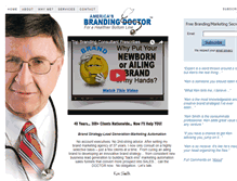 Tablet Screenshot of brandingdoctor.org